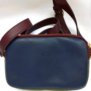 Talbots Small Leather Crossbody Bag